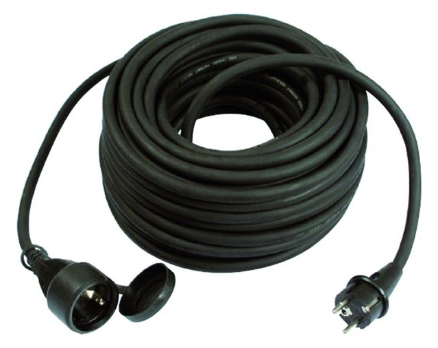 1St. Protec.class PGVL 315-10S Gummiverlängerung 10mm H05RR-F3G1,5 sw