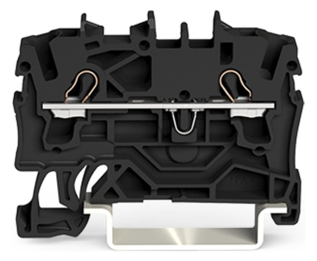 100St. Wago 2002-1205 2-Leiter-Durchgangsklemme 2,5 mm2