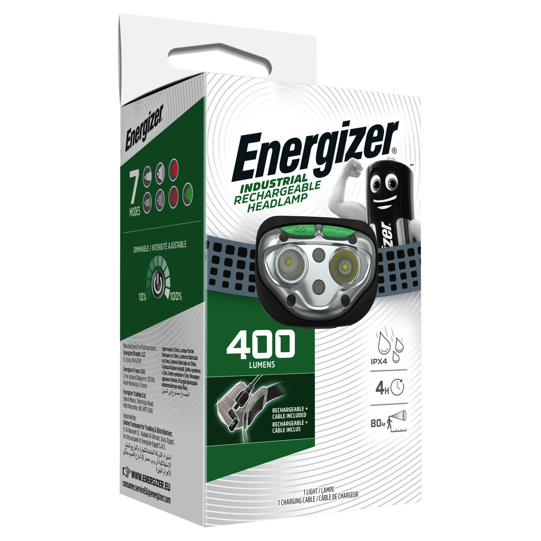 1St. ENERGIZE Vision Industrial Re Industrial Rechargeable Headlamp
