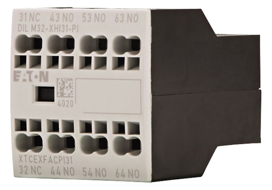 5St. Eaton DILM32-XHI31-PI Hilfsschalterbaustein, 4 -polig, Ith= 16 A