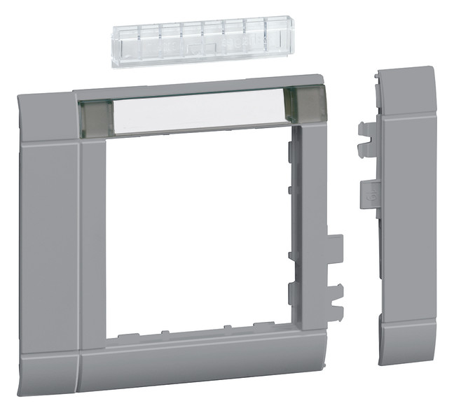 1St. Hager GR0802ALAN Rahmenblende modular ZS 55 OT 80 hfr