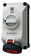 1St. Mennekes 5602506G Wandsteckdose DUO 16A5P6h 400V IP67