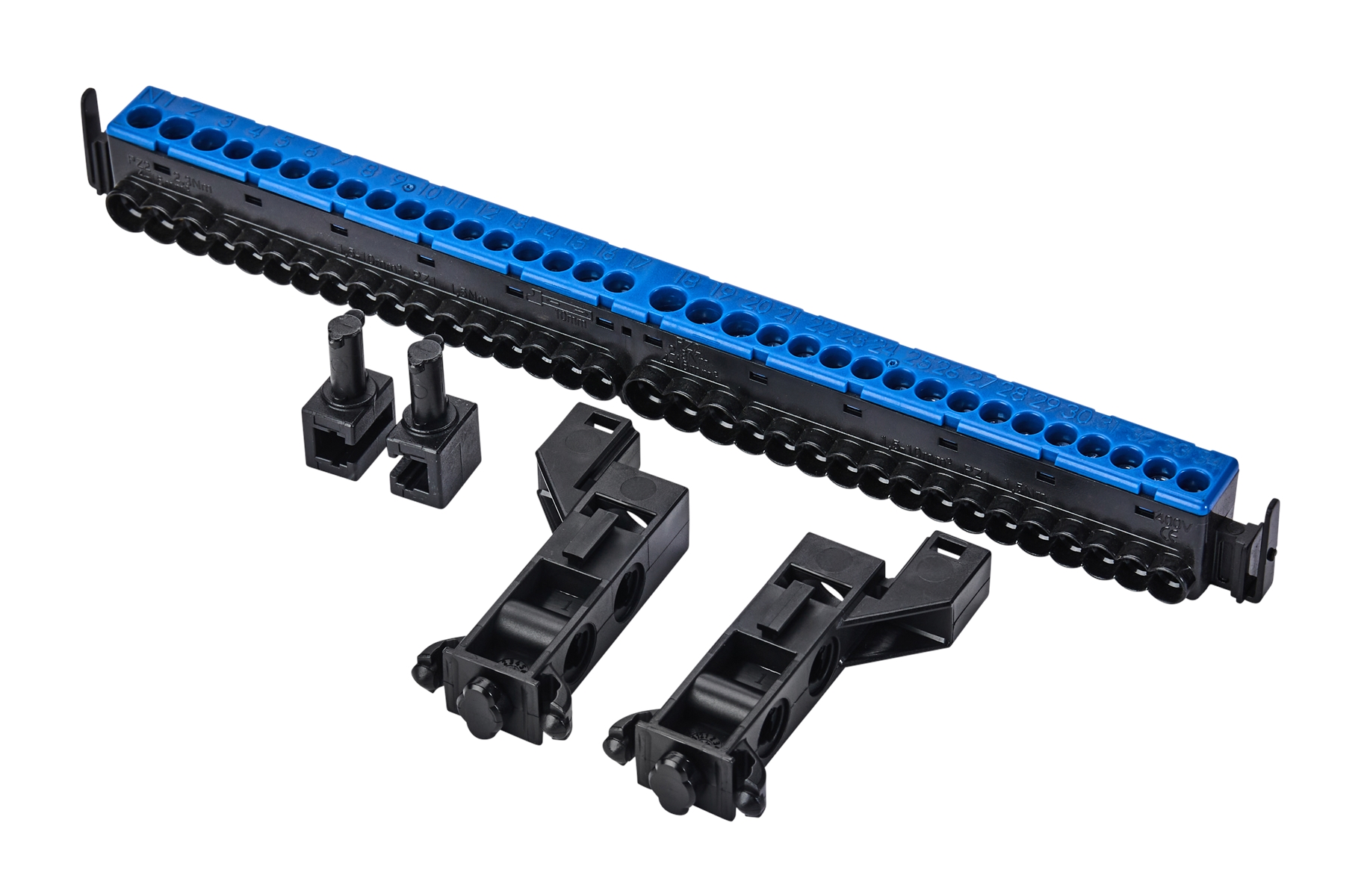 1St. F-Tronic ZSN34 Schraubklemme ZSN34, 6x schraubbar bis 16mm², 28x schraubbar bis 10mm² 7111104