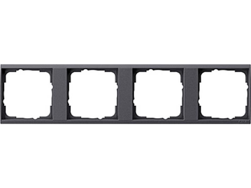 1St. Gira 1464728 Zwischenr. 4fach Event Klar Anthrazit