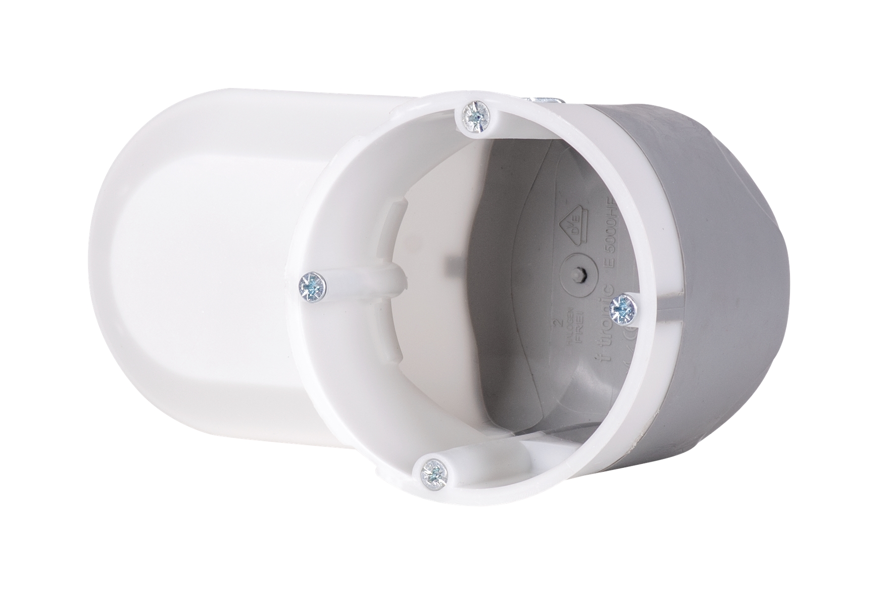 10St. F-Tronic E5000HF HW Elektronikdose E5000HF, halogenfrei 7350112