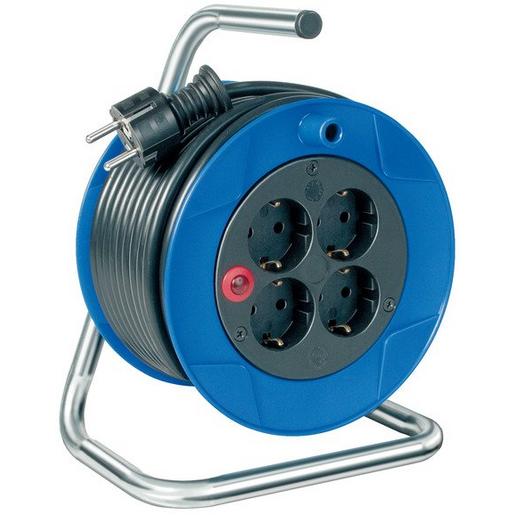 1St. Brennenstuhl 1079180004 Kompakt Kabeltrommel schwarz 15m H05VV-F 3G1,5