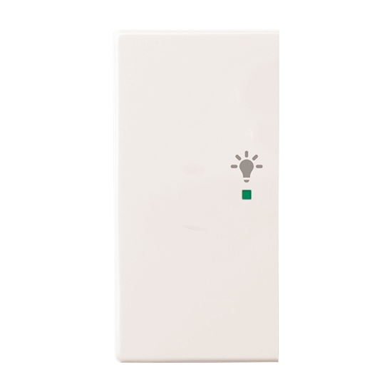 1St. Busch-Jaeger 6231-21-84 Wippe, 2-fach links, mit Symbol Licht Busch-free@home studioweiß