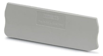 1St. PHOENIX D-ST 4-QUATTRO Abschlussdeckel,Inhalt:1Stück