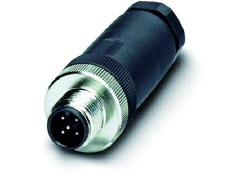 1St. Phoenix SACC-M12MS-5CON-PG 9-M Steckverbinder Universal 5-polig Stecker gerade M12 A-kodiert Schraubanschlu