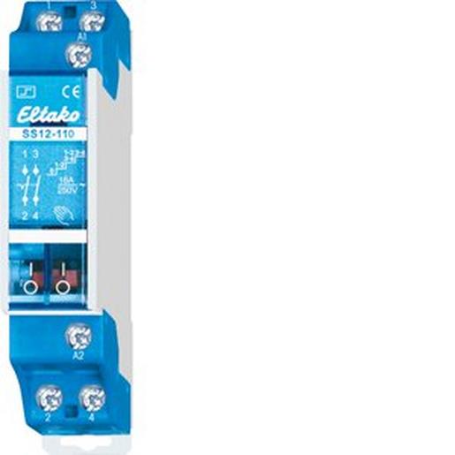 1St. Eltako SS12-110-12V Stromstoß-Serienschalter 12V. 1+1