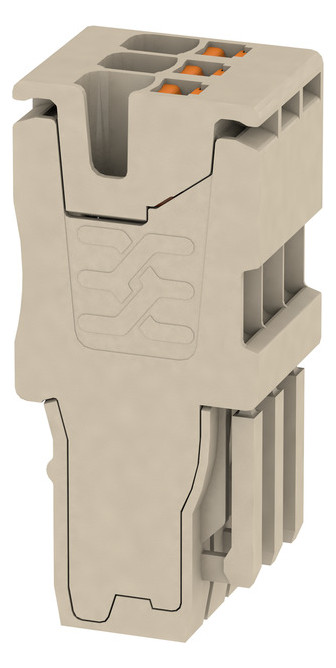 100St. WEIDMÜLLER APG 1.5/3 Stecker (Klemmen), PUSH IN, 1.5 mm2, 500