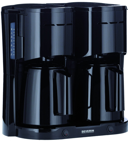 1St. SEVERIN KA9315 Duo-Filterkaffeemaschine,2x ca. 1.000 W,