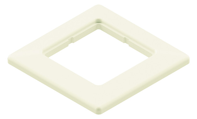 1St. Protec.Net PNABRW1 Abdeckrahmen 80x80, 1-fach 9010