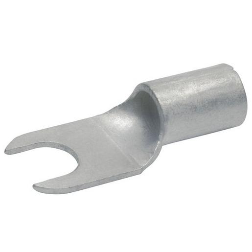 100St. Klauke 1652C6 Quetschkabelschuh Gabelform, 10 mm2, M6