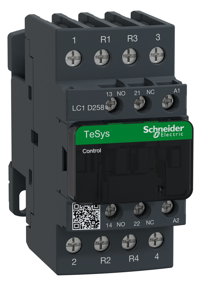 1St. Schneider Electric LC1D258FE7 Leistungsschütz LC1D 4p, +1S+1Ö, Spule 115 V AC