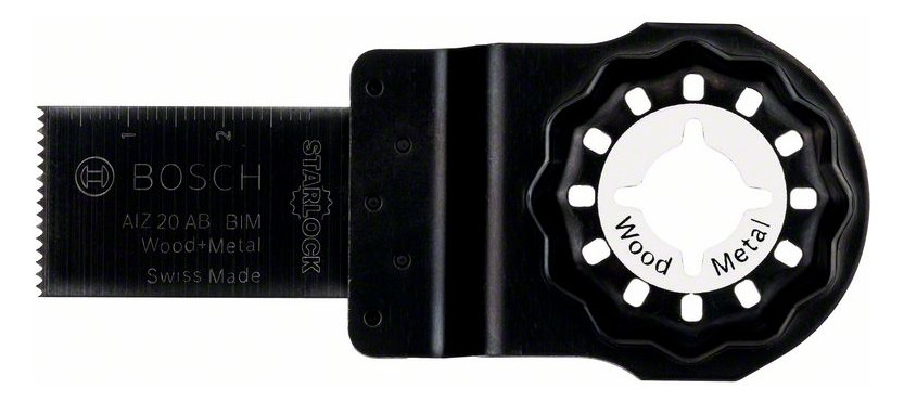 4St. Bosch Tauchsägeblatt AIZ 20 2608661640 AB Metal, BIM, 20x20mm