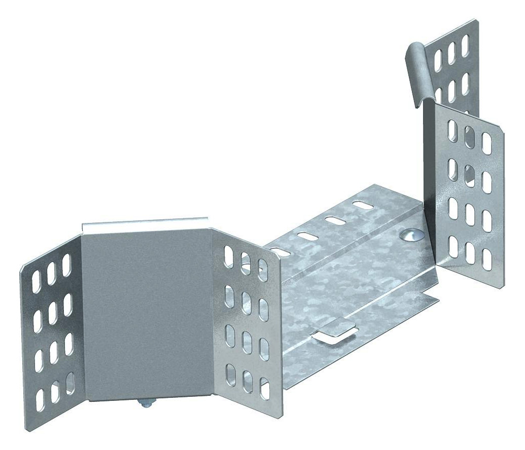 1St. OBO Bettermann RAA 120 FS Anbau-Abzweigstueck für Kabelrinne