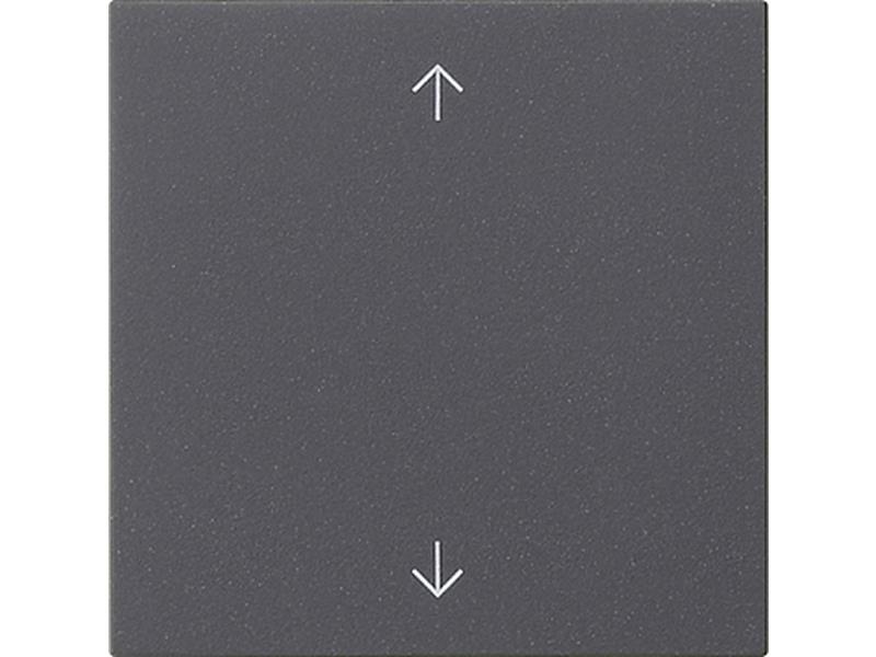 1St. Gira 536128 S3000 Bedienaufsatz Pfeilsymbole System 55 Anthrazit