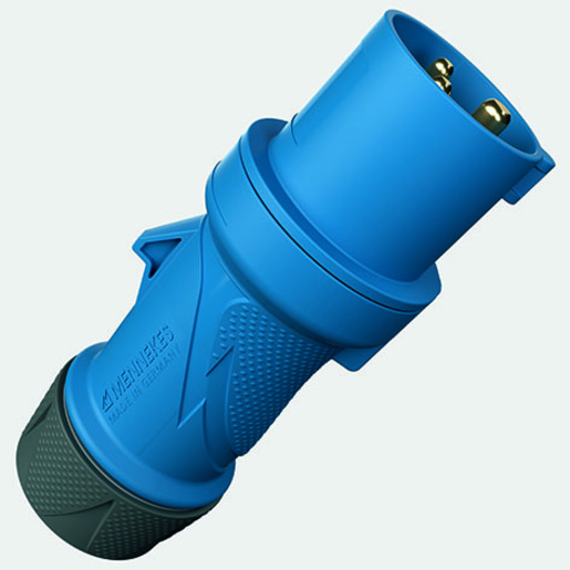 1St. Mennekes 13521 CEE Stecker Xtra S 16A 3p 6h 230V IP54