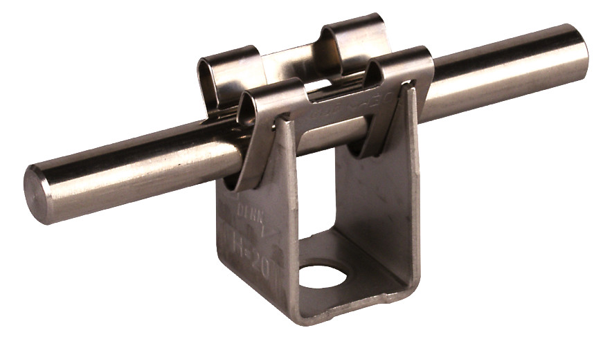 1St. DEHN Leitungshalter 207009 Niro H=20mm