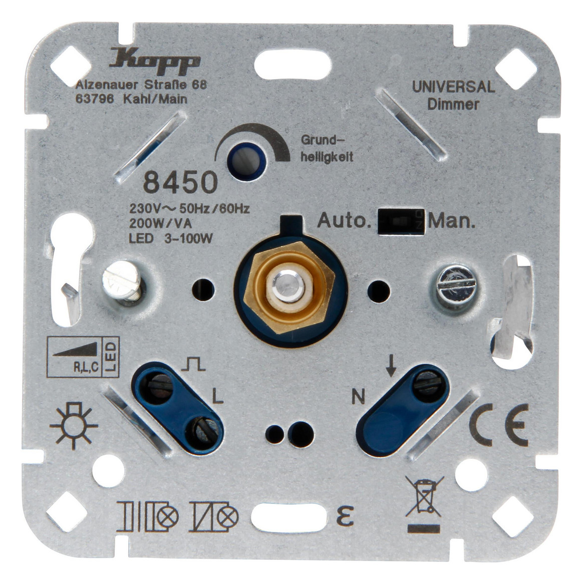 1St. Kopp UP-Universaldim.LED 3-100 845000007 W