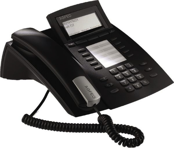 1St. AGFEO ST 42 Systemtelefon schwarz