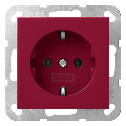 1St. Gira Steckd.System 55 Rot 4455108