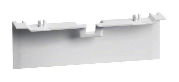 1St. Hager SL20115A9016 Geräteträgerschürze für Geräteträger zu SL 20x115mm verkehrsweiß