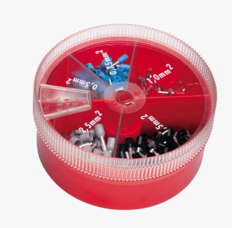 1St. Cimco 181502 Aderendhülsen-Sortiment, 0,5-0,75-1-1,5-