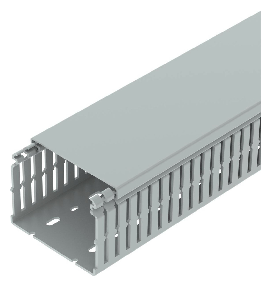 16m OBO LKVH N 75100 Verdrahtungskanal halogenfrei 75x100x2000 PC/ABS 6178563