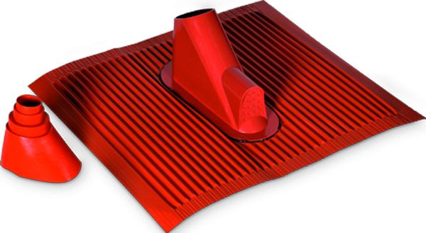 1St. Technisat 0000/1719 Alu Dachziegelset rot 0000/1719