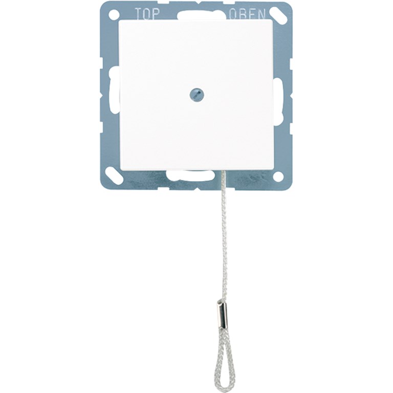 1St. Jung A506BFNUZWW Zugschalter 10 AX 250 V Universal Aus-Wechsel bruchsicher für Wand- und Deckenmontage A 506 BF NUZ