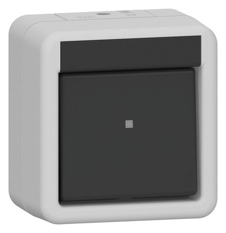 1St. Gira 310630 Wippschalter AusWe WG AP Grau