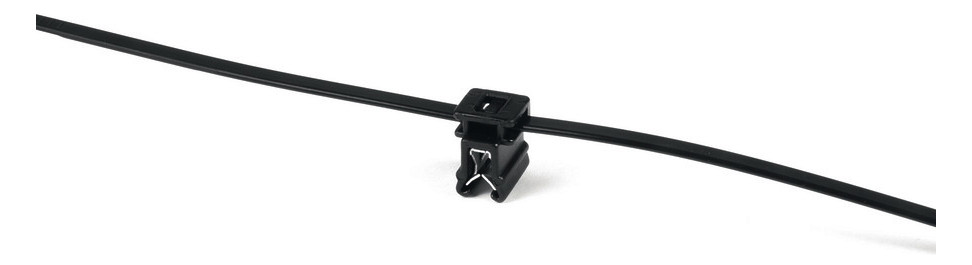 500St. Hellermann Tyton 150-76099 Befestigungsbinder 200x4,6 T50ROSEC4A Schwarz 500 ST ME T50ROSEC4A PA66HS/PA66HIRHS BK