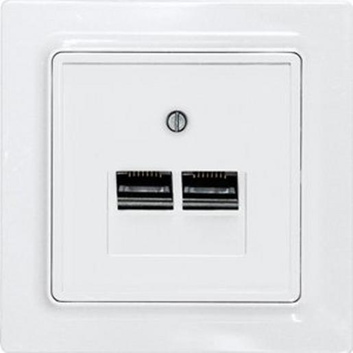 1St. Eltako UAE/IAE-Abdeckung 2f UAE55E/2-wg f.E-Design55-Rahmen rws 30055842