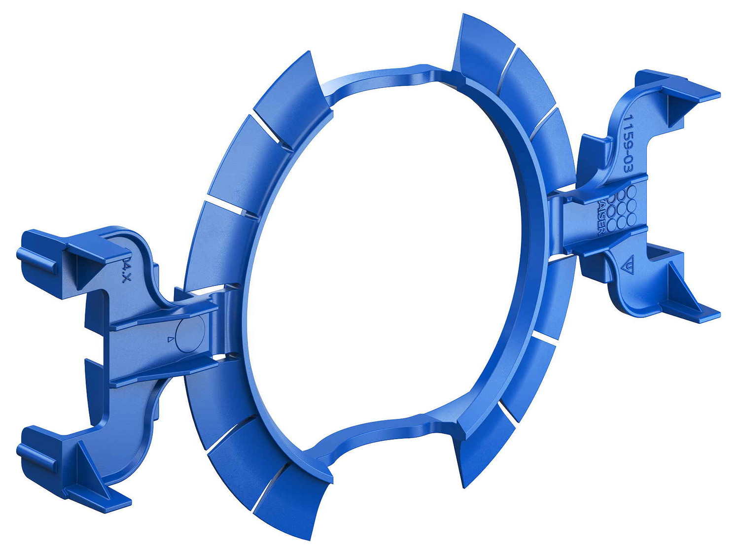 25St. Kaiser 1159-03 Unterputz KLEMMFIX für alle Steine für Geräte- und Geräteverbindungsdosen