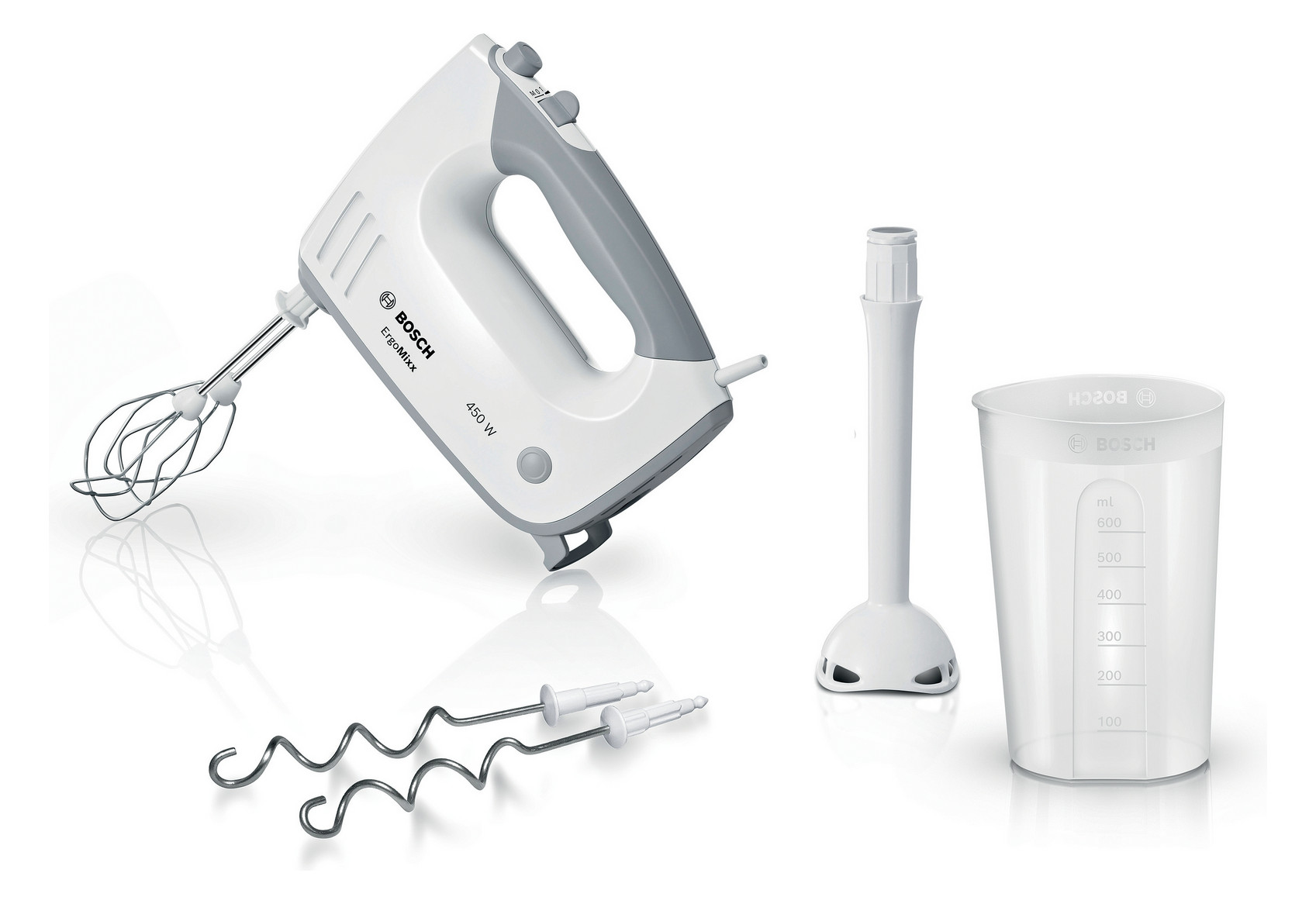 1St. Bosch MFQ36440 Handrührer, 450 Watt