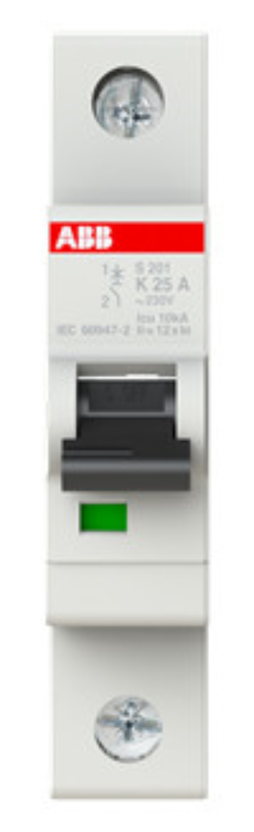 1St. ABB S201-K25 Sicherungsautomat K-Char., 6kA, 25A, 1-polig 2CDS251001R0517