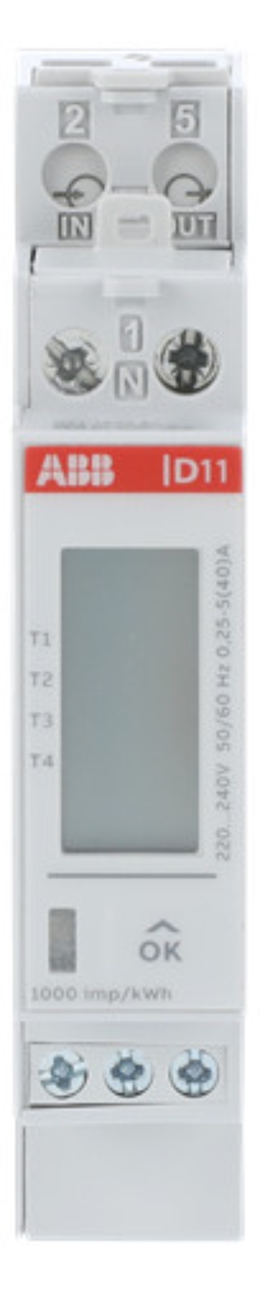 1St. ABB D11 15-M 40 Wechselstromzaehler 40A MID 1DO+1DI