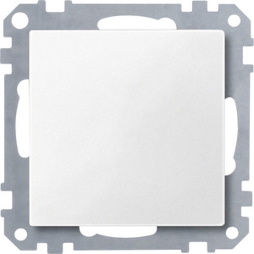 1St. Merten 391819 Blindabdeckung, polarweiß matt, 391819, System M