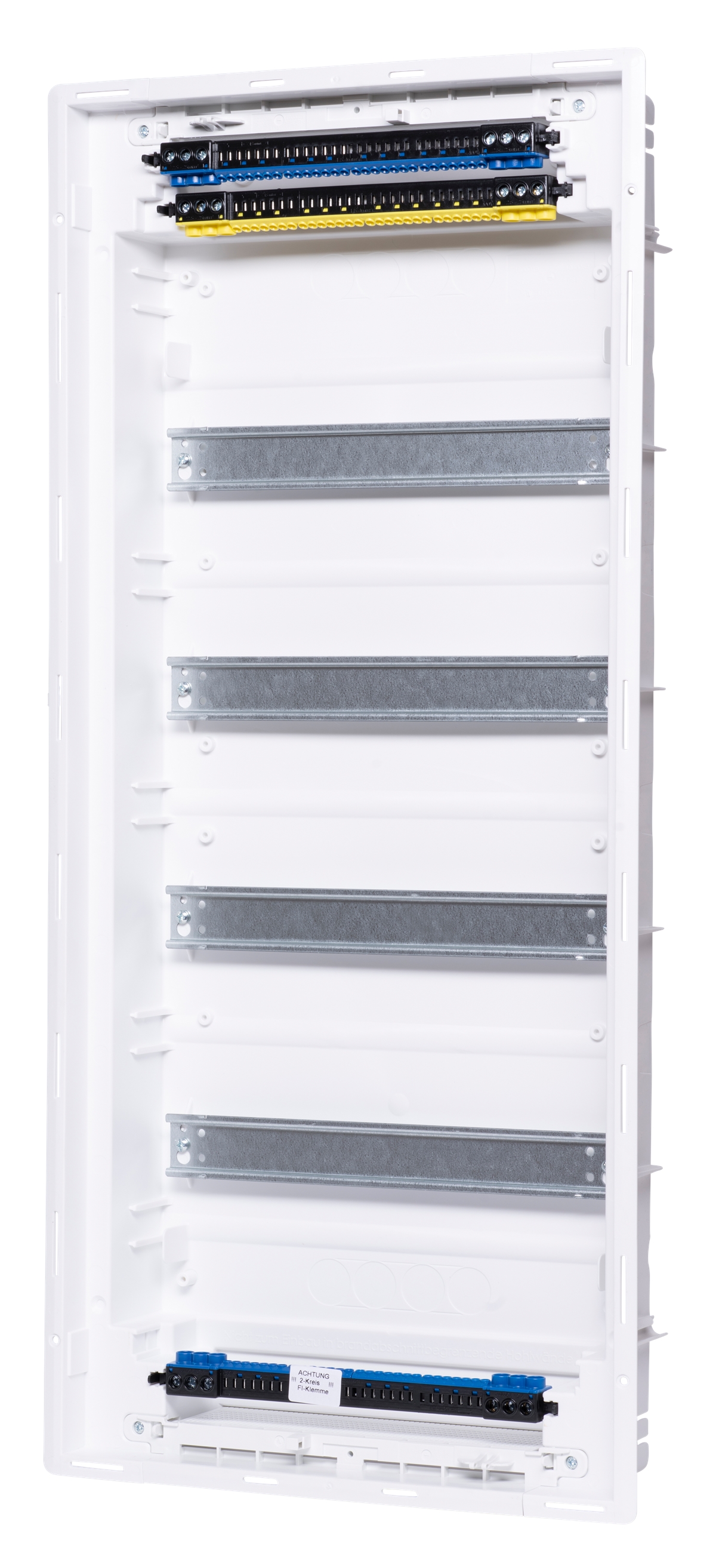 1St. F-Tronic JUMBO48+8 HW/UP Kleinvert. Jumbo 4r., Jumbo48+8, mit Steckklemme 7250028