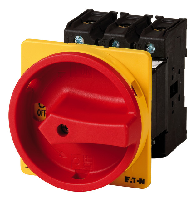 1St. Eaton 088558 P3-100/V/SVB Hauptschalter, 3-polig, Iu = 100 A, Griff