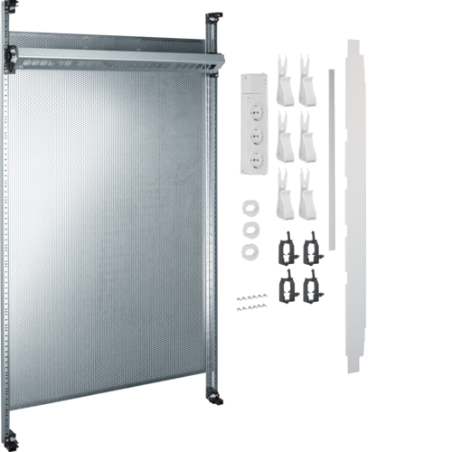 1St. Hager UF22NW Komplettfeld Multimedia universZ 900mm 2-feld ohne Patchmodule 1St. Hager UF22NW Komplettfeld Multimedia universZ 900mm 2-feld ohne Patchmodule