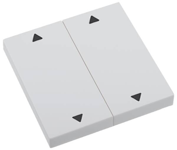 1St. ELDAT RTS23-ACC-02-02P2 Wippe AUF/ZU 2x Format 55 Weiss für Wands