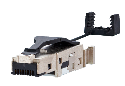 1St. BTR 1401405012-I E-DAT Industry IP20 RJ45 fieldplug black