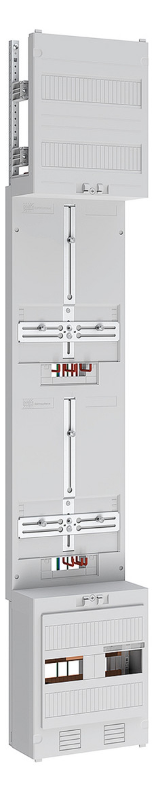 1St. ABN Z19720 Zählerplatz 3Pkt 2Z mit Klemmstein/Kanal