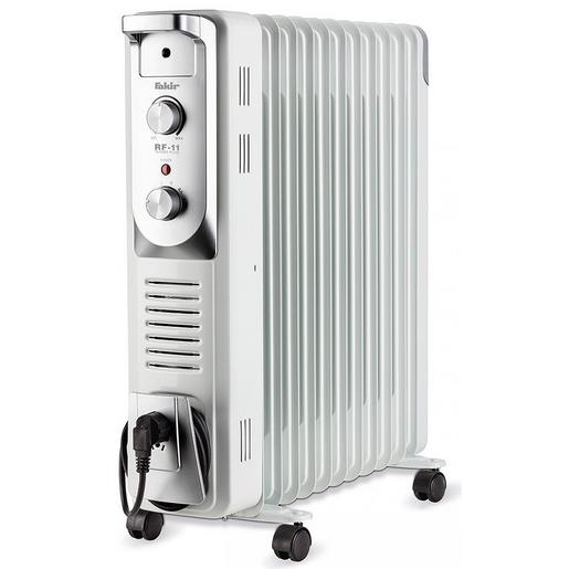 1St. FAKIR RF-11 TURBO PLUS Ölradiator RF 11 TURBO PLUS, perlgrau, 2