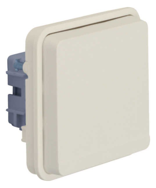 1St. Berker 47063522 Steckdosen-Einsatz SCHUKO mit Klappdeckel W.1 polarweiß