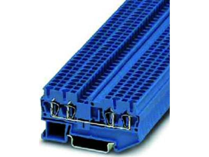 10St. Phoenix ST 2,5-QUATTRO BU Durchgangsklemme blau 3031319