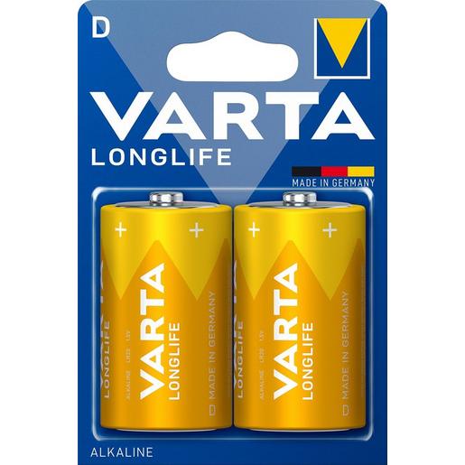 1St. HUECKMAN Longlife D 2er DE Batterie D Varta Longlife 2er Blister
